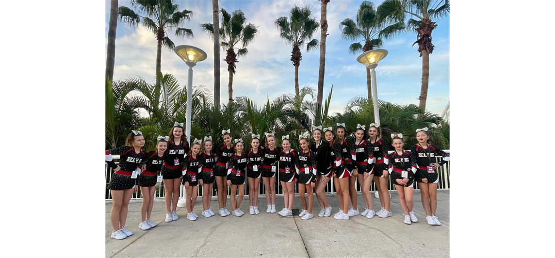 Rockets Cheerleaders at Nationals in Orlando, Florida